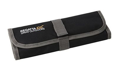 Regatta Cutlery Set - Black/Seal Grey, 4 Persons