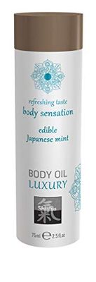 Shiatsu Aceite Corporal De Lujo Comestible - Menta Japonesa - 100 Gr