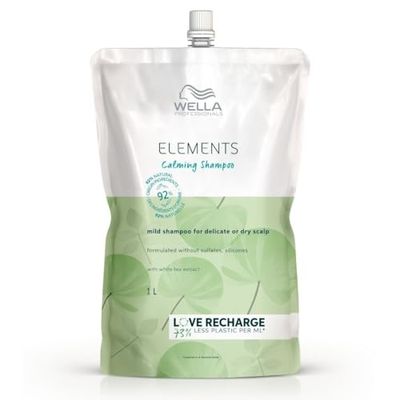 Wella WP Elements Calming Shampoo 1000 ml – Refill