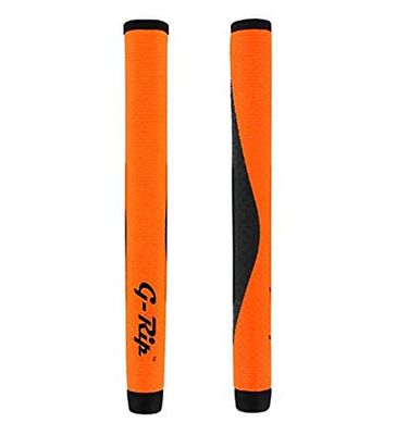 G-RIP ST-1 - Oversize Jumbo Putter Grip. Orange/Black.