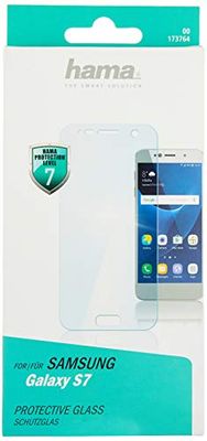 Hama 173764 173764 screen protector glas Geschikt voor (mobiele telefoon): Samsung Galaxy S7 1St, transparant