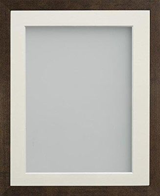 Frame Company Webber Brown with Ivory Mount, 9x7 for 7x5 inch