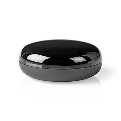Homcloud Universele wifi-afstandsbediening met infrarood (IR), besturing van tv en airconditioning vanaf één apparaat, bestuurbaar via smartphone en spraakbesturing met Alexa en Google