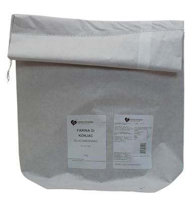 Farina di Konjac (Glucomannano polvere) 5Kg