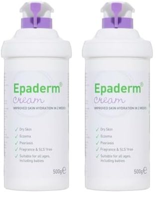 Epaderm Cream, 500g (Pack of 2)