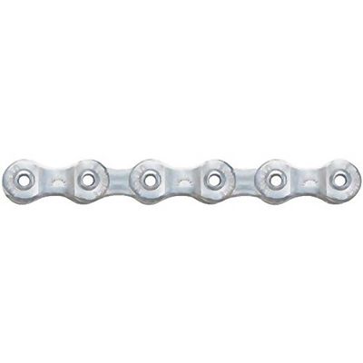 SunRace kedja 8 gånger/1/2 x 3/32 116 glidar/ihåliga silver cykel