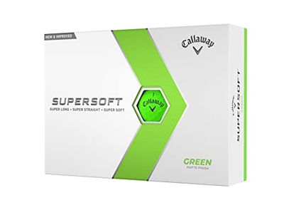 Callaway Golf Supersoft Golf Ball 2023, Green