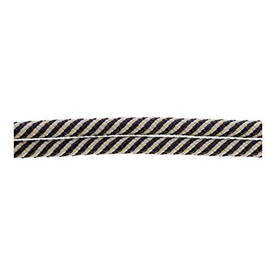 Kerbl 3297745 Lot de 50 licols à nœuds Bleu marine/beige