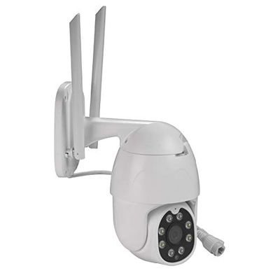 Telecamera Wi-Fi externo. Denver IOC-221. Videocamera sorveglianza. Controllo dell'app. Notifiche in tempo reale. Visione notturna fino 40m. Risoluzione 1080P/ 2 Mpixel. Impermeabile.