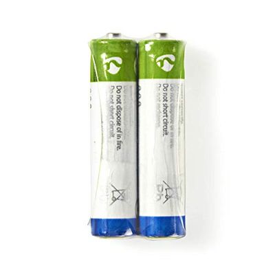 Nedis Pilha de zinco carbono AAA 1. 5 V 2 unidades