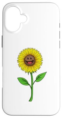 Sunflower Garden Gardener Children Flowers Flower Blossom Nature Case for iPhone 16 Plus