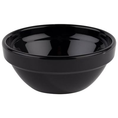 APS 79019 FRIENDLY BOWL - Ciotola Ø 7,5 cm, altezza 3,5 cm, 50 ml, nero, realizzata in plastica usata, made in Germany
