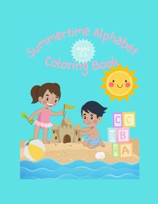 Summertime Alphabet Activity: Coloring Book