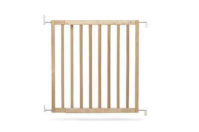 Geuther 2710 Danny - Barrière de sécurité pivotante - pour Enfants - 63,5 à 105,5 cm - Hauteur : 75 cm - Fermeture de sécurité à 2 Actions - Disponible en 4 Couleurs - Bois Non traité