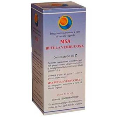 Dietmed Msa betula verrucosa yemas 50ml. 1 Unidad 100 g