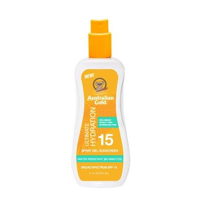 Australian Gold SPF 15 spraygel, semester, 237 milliliter