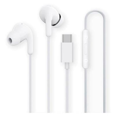 Xiaomi Type-C Earphones Auriculares con Cable Tipo-C Blanco