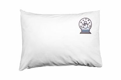 Bona Basics Funda de Almohada Decorativa, poliéster, Blanco 1, 35 x 50 cm
