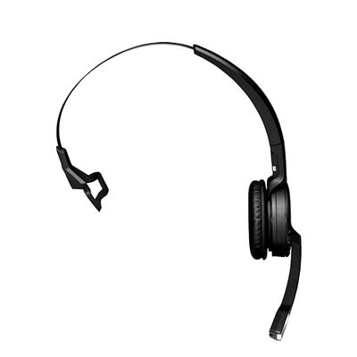 Sennheiser Impact SDW 5011 Mono USB DECT-headset incl. DECT-dongle (in plaats van basis) voor pc met hoofd-, oor- of nekbeugel, zwart, standaard