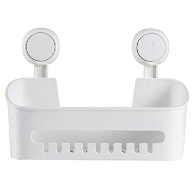 Uten Estante de Ducha con Ventosa Autoadhesivo Cesta Estanteria Organizador para Cocina Sala de Estar Baño