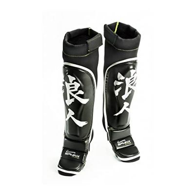 G5 HT SPORT Pro Phoenix II Caneleiras, adultos unissexo, preto, L