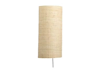 APLIQUE PARED CONVEXO RATTAN E27/ 220240V