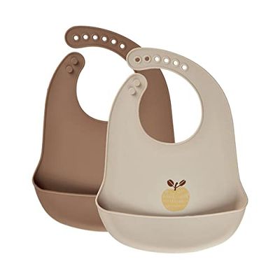 Celavi Unisex Baby Silicon Bib Siliconen Slabbetje, Rubber, One Size EU, rubber., Eén maat