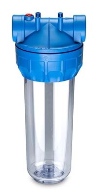 WK Recipiente de filtro de 10" 3/4" tipo 3 peças estáveis - Made in Italy - Estrutura robusta e versátil para filtração de água