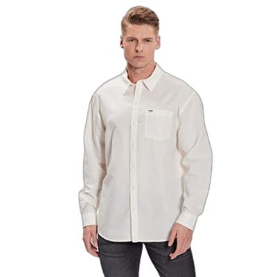 Wrangler 1 Camiseta, Worn White, M para Hombre