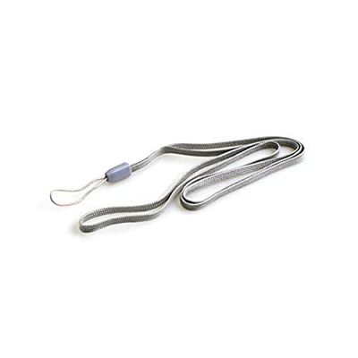System-S Collier Tour de Cou avec Boucle Gris pour Smartphone Lecteur MP3