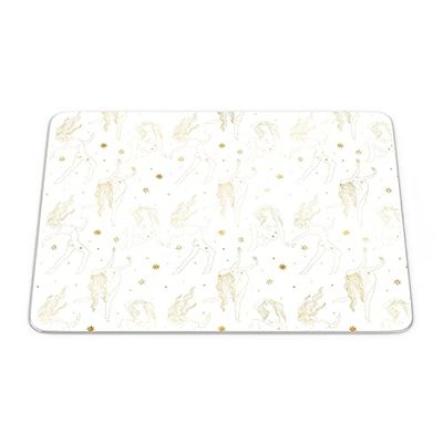Questo Casa, Tappetino per mouse con stampa digitale, antiscivolo, per ufficio, dimensioni: 22 x 18 cm
