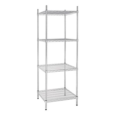 Vogue 4 Tier Wire Toreneenheid 1830X610X610mm Gegalvaniseerde Zink Opschorting Opslag