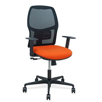 Bureaustoel Alfera P&C 0B68R65 donkeroranje