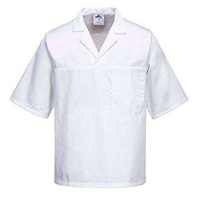 troues a102-s Bakers Shirt, Maat: klein, 86,4 cm 96,5 cm