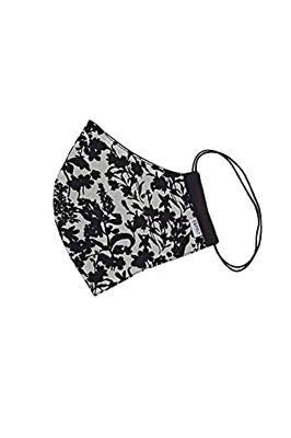 Masque Facial décontracté pour Femme, 001/Noir., 1 stück (1er Pack), Décontracté
