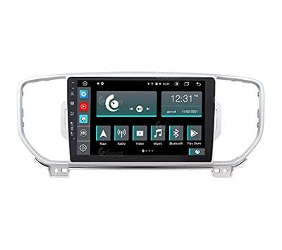 Radio de Coche para Kia Sportage 2017-18 con GPS y cámara de Serie Android GPS Bluetooth WiFi USB Dab+ Touchscreen 9" 8core Carplay AndroidAuto
