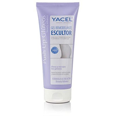Yacel Push Up Glutes | Elevates, Sculpts and Reduces Glutes Stretch Marks | Firm and Ergonomic Glutes | Suitable for Pregnancy and Nursing | 200 ml