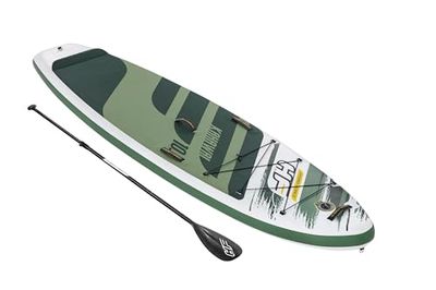 Bestway Hydro-Force SUP Allround-Board Kahawai Stabiel En Licht Stand-Up Padddling Board Opblaasbaar, Meerkleurig, 310 X 86 X 15 cm