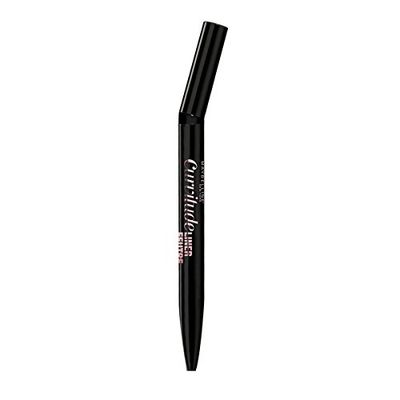 Maybelline New York Curvitude Eyeliner a Penna con Punta ad Angolo di Precisione