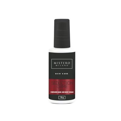 Mistero Milano Perfume – Crema de manos y cuerpo para mujeres – Cuidado de las manos – Crema hidratante – Manos agrietadas – Fragancia floral afrutada – Seduction Game 70 g