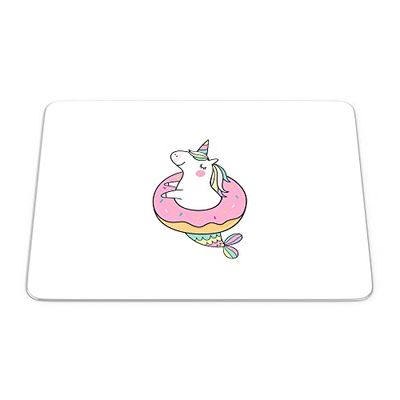 Bonamaison, Tappetino per mouse rettangolare, con stampa digitale, antiscivolo, per ufficio e casa, dimensioni: 22 x 18 cm