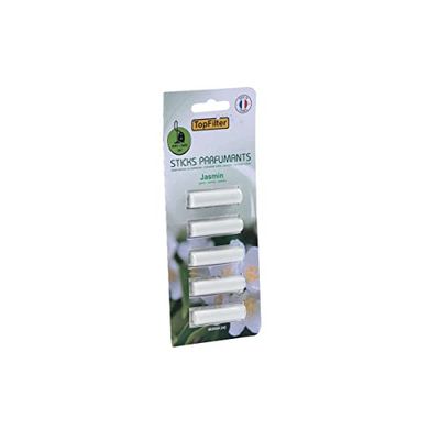 Top Filter 0820550, Jasmine Scented Vacuum Cleaner Sticks, White