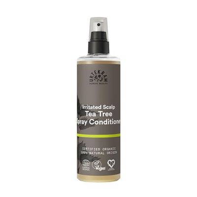 Urtekram Tea Tree Après-shampooing en Spray - Laisser Agir - Formule Naturelle et Rafraîchissante pour les Cheveux & le Cuir Chevelu - Hydrate, Démêle les Cheveux et Apaise le Cuir Chevelu, 250 ml