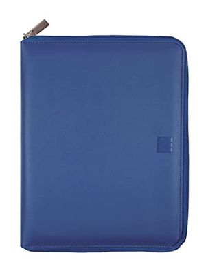 Finocam - Clan Open Zipper Organizer Agenda 2025 Week View Vertical January 2025 - December 2025 (12 months) Catalan Blue