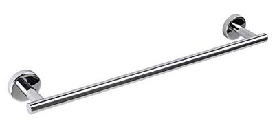 INDA A6018BAL STYL Towel Holder, Stainless Steel, Polished, 45 x 8 x 5 cm