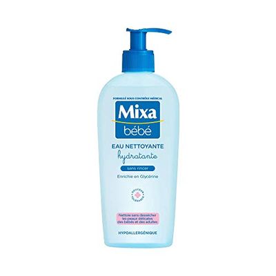 Mixa Bébé waterreinigingsmiddel, hydraterend, 250 ml, 3 stuks