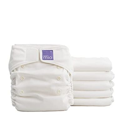 Bambino Mio, miosolo classic set de pañales de tela, blanco