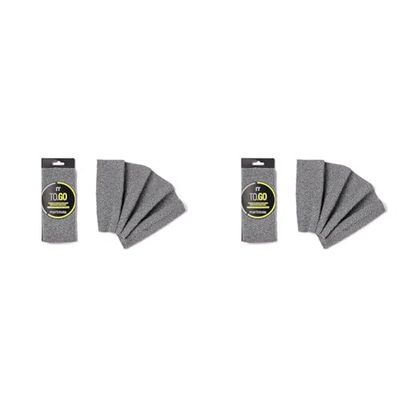 To.Go MartiniSPA Striscia Esfoliante Corpo, color Nero, Grigio, 30 g (Confezione da 2)