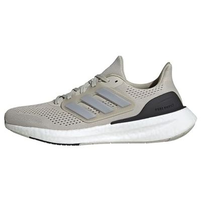 adidas Pureboost 23 Sneakers heren, Houtskool Wit, 39 1/3 EU