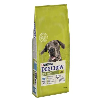 Hond Chow Volwassen Grote Brede KALKOEN 14 KG